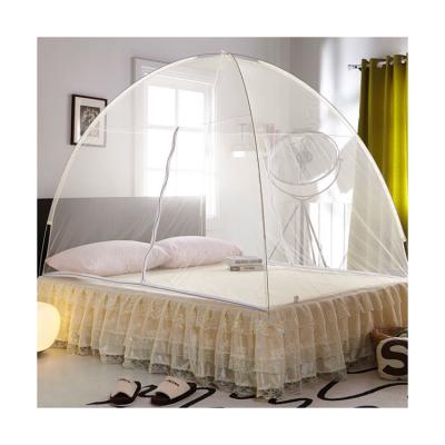 China Folded Pop Up Installation King Size Mosquito Nets Free Total Mosquito Repellent Gauze Net for sale