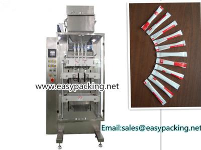 China Automatic multi lanes packinggranule packing machine/sugar stick packaging machine for sale