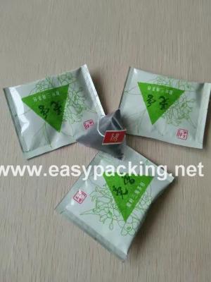 China Automatic Tea Bag Packing Machine(Fliter Paper With String & Tag Then Into Outer Envelope) for sale