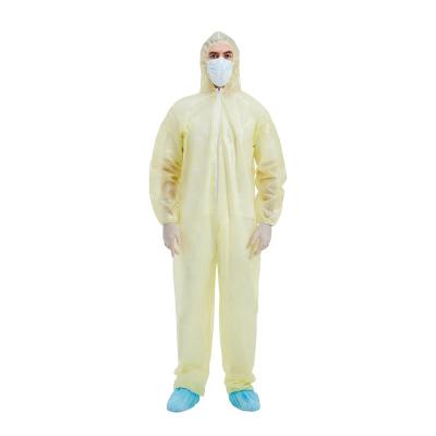 China Water proof custom sms pp coveralls disposable protective coverall safety for sale