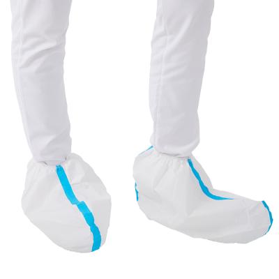 China Breathable film non woven breathable film wowen non shoe cover for hospital isolation disposable medical shoe cover for sale