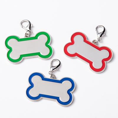 China Wholesale Custom Lettering Logo Zinc Alloy Pet Pendants Viable for sale