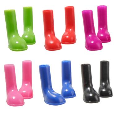 China Durable Waterproof Non Slip Stretchy Pet Protective Rain Boots Waterproof Bubble Shoes For Dog for sale