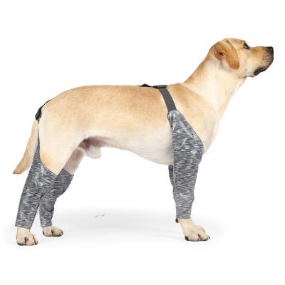 China Portable Pet 4 Legs Clothes Anti-dust Dog Suit Sling Waterproof Viable Leg Cover For Medium Small Dog for sale