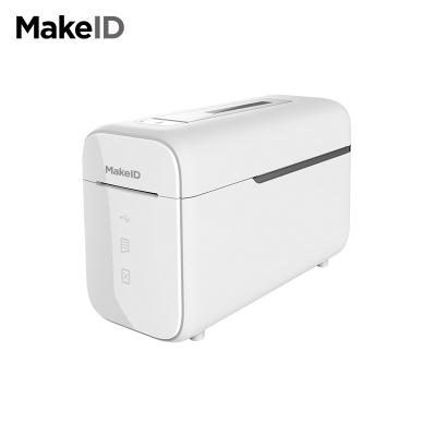 China MAKEID Black And White Sticker Printer Label Tape Digital Label Printer For Smart Wristband Printer for sale