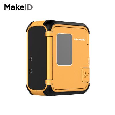 China MAKEID Orange Portable Thermal Transfer Electrician Label Printer Manufacturers for sale