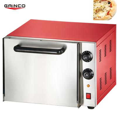 China Wholesale Hotel Factory OEM Stainless Steel Countertop 1.8kw 220v Electric Single Door Pizza Oven for sale