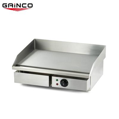 China Hotel Commercial Countertop Hot Plate Griddle Electric Flat Grill Guangdong for sale