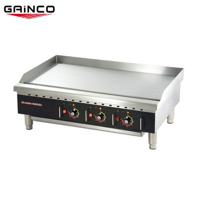 China Stainless steel kitchen catering flat surface teppanyaki commercial portable electric griddle eg. - 36 for the restaurant for sale