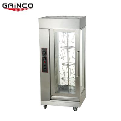 China Outdoor Professional Mini Gas Vertical Rotisserie For Whole Pork , Chicken Rotisserie Machine Gas for sale