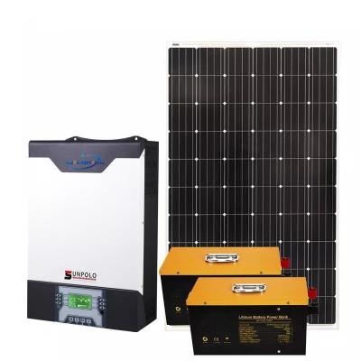 China Home Solar Panels 1000w Price 10 Kwatt Off Grid Kit Solar Power Station Complete With Solar Panels for sale