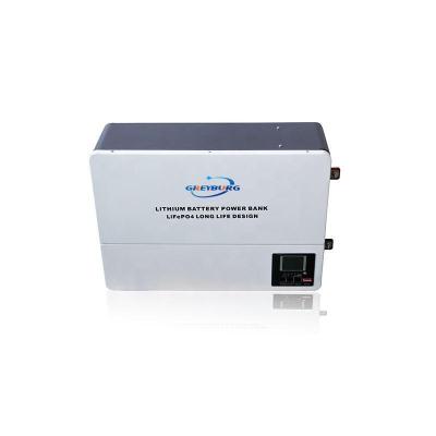 China Durable Solar Energy Storage Built-in BMS 3000 Cycles 5kwh Lifepo4 48v 100ah Lithium Battery With Long Service Life for sale