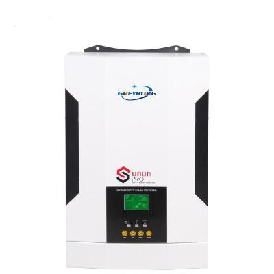 China Durable 100A MPPT Solar Charge Controller 220VAC 5.5KW 48V Off Grid Hybrid Solar Inverter for sale