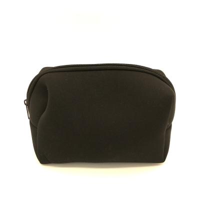 China Wholesale Fashion Neoprene Waterproof Makeup Large Zipper Cosmetic Bag Storage Organizer For Cosmetics for sale