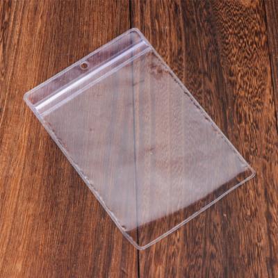 China Customized Shock Resistance Plastic PVC Accessories Jewelry Pouch Packaging Ziplock Bag for sale