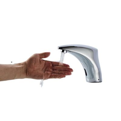 China Sense Faucets Modern Smart Luxury Brass Automatic Sink Sensor Basin Faucets for sale