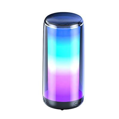 China No Blue Tooth K56 Colorful Light Speaker Surrounds - High Quality Portable LED Sound Colorful Radio TWS Series Of Lights for sale