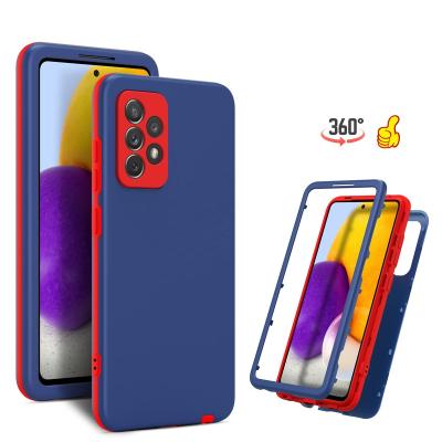 China Shockproof For SAMSUNG Series 3in1 Fashion Mobile Phone Accessories 360 Full Color Mobile Phone Case New for sale