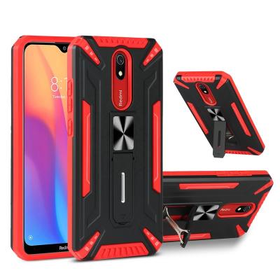 China The new designed shockproof magnetic invisible armor bracket is XIAOMI series of shockproof and anti-drop protective mobile phone case for sale