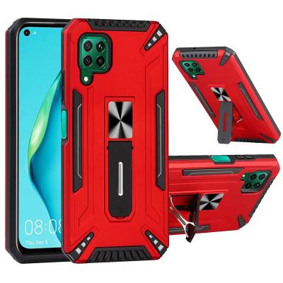 China The new designed shockproof magnetic invisible armor bracket is HUAWEI series of shockproof and anti-drop protective mobile phone cases for sale