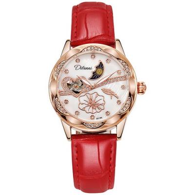 China Date Automatic Men's Watch Style Swiss ETA Waterproof Multifunctional Skeleton Mechanical Watch for sale