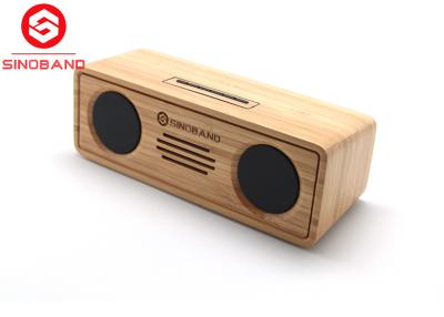 China Orador portátil alto do bambu 10W Bluetooth, orador de Bluetooth do esporte 4000mAh à venda