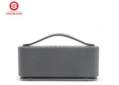 China Aluminum Wireless Stereo Bluetooth Speaker With Colorful Silicon Cover & Handle for sale