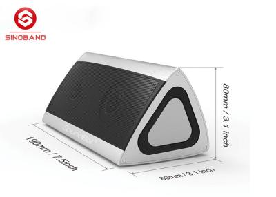 Cina Altoparlante stereo d'argento di Bluetooth, la Banca di potere del CE/ROHS con l'altoparlante di Bluetooth in vendita