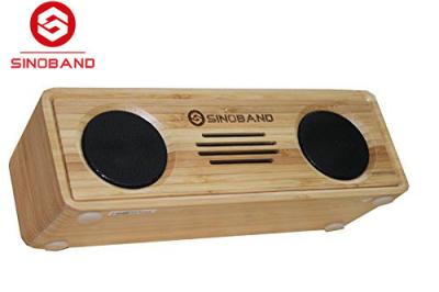 China Wooden Bluetooth Surround Sound Speakers Active Bamboo Speaker Box for sale