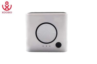 China Small Cube Promotional Bluetooth Speaker with Micro SD Card and Line - in Function for sale