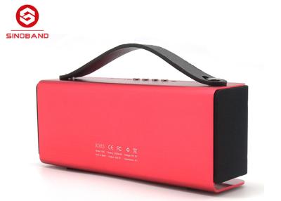 China Orador de alumínio portátil audio sem fio de Bluetooth da alta fidelidade para o telefone móvel à venda