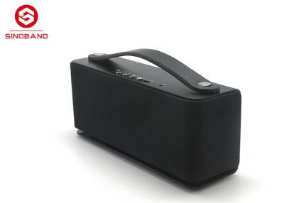 China Orador baixo super de alumínio de Bluetooth com punho de couro, OEM/ODM à venda