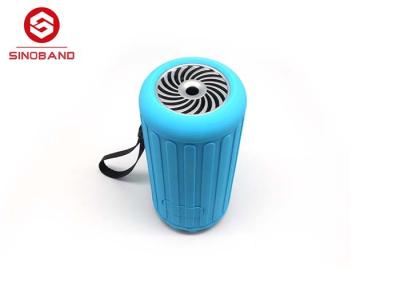 China Round Ipad / Cell Phone Waterproof Bluetooth Speaker with SD Card / Flashlight for sale