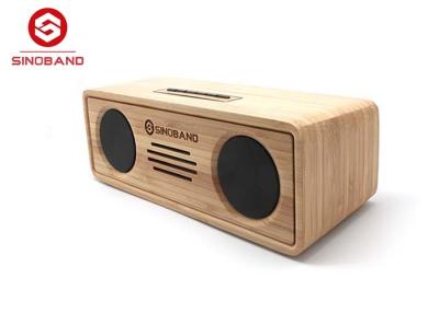 China Orador sem fio de Bluetooth do crescimento de bambu do Subwoofer para Ipad/telemóvel à venda