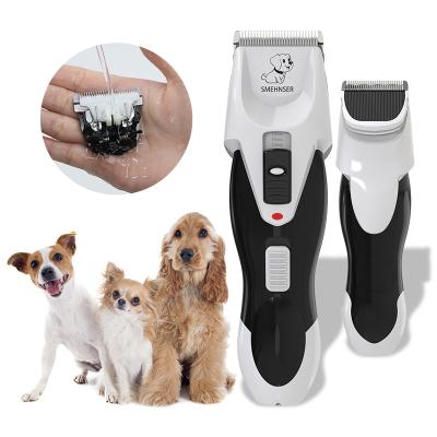 China Viable Hot Selling Electric Dog Clipper Adjustable Professional Cordless USB Pet Hair Trimmer Dogs Price for sale