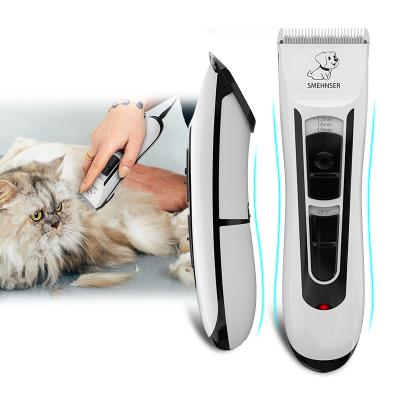 China Viable Trimmer Shed Wholesale Professional Pet Electric Dog Hair Trimmer Pet Cat Pet Cordless Clipper for sale