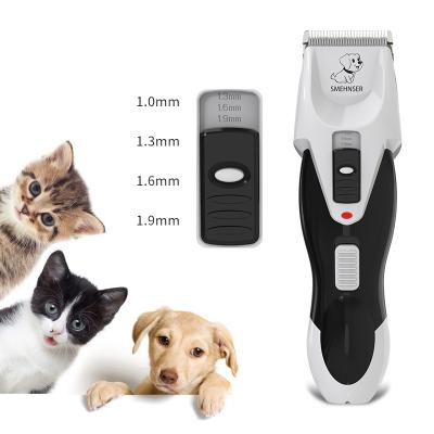 China SMEHNSER Viable Professional Pet Grooming Kit Low Noise Rechargeable Pet Hair Trimmer Clipper For Cat Dog for sale