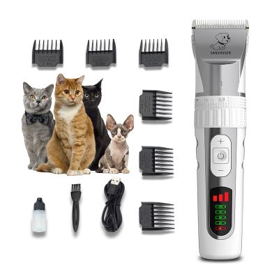 China Viable Wholesale Professional Cordless Cat Dog Electric Pet Hair Clipper Pet Hair Trimmer Pet Supplies For Dog for sale