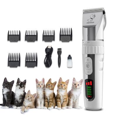 China Viable Professional Pet Products Electric Mascotas Pet Grooming USB Clipper Hair Remover Combs Deshedding Tools For Long Hair Dog for sale