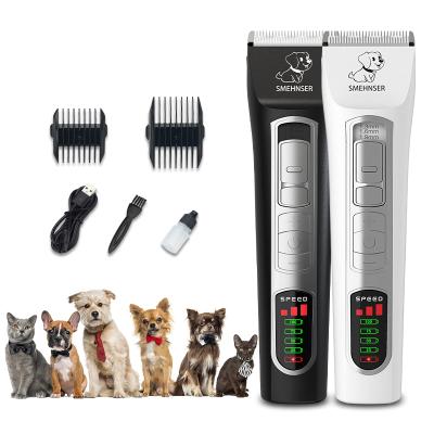 China Viable Wholesale Pet Supplies Custom Professional Pet Hair Clippers Set Low Noise Comfortable Pet Grooming Trimmer for sale