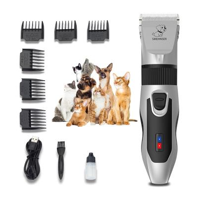 China Hot Viable Sales Competitive Price Purses Grooming Clippers Rechargeable Pet Hair Clippers Pets Hair Trimmer for sale