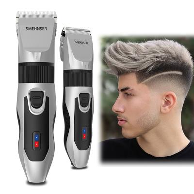 China Wholesale Custom Professional Hair Clippers USB Rechargeable New Design Outdoor Battery Removal Hair Clipper Grooming For Men for sale