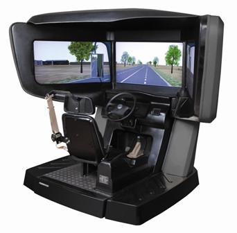 China Virtual driving test simulator , driver test 3d driving simulator for sale