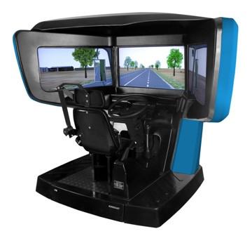 China Educational electronic training simulator , automobile / vehicle driving simulator for sale