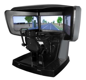 China Truck training simulator , 180 degree city driving simulator for sale