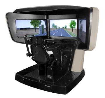 China Manual transmission driving simulator , 3D city driving simulators for sale