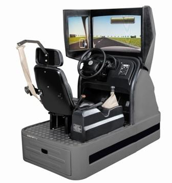 China Police virtual driving simulator , car driving training simulator for sale