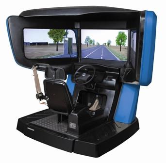 China 3D driving test simulator , driver simulators for public security department for sale