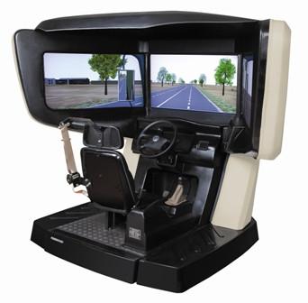 China Educational Truck / car driving simulator machine , electronic training simulator for sale