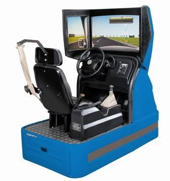 China Educational manual driving simulator , city driving simulator for sale